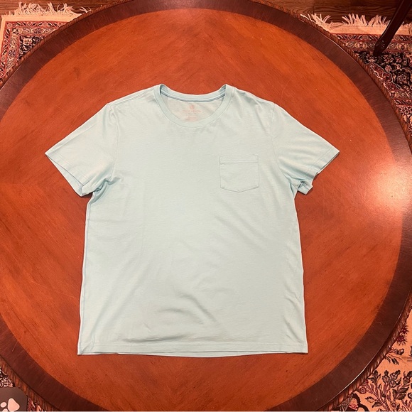 Mack Weldon Lot of 2 Men’s Pima Cotton Crewneck Pocket Tees Slim XXL Blue/Gray - Picture 10 of 16